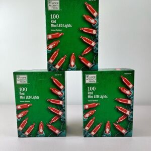 Red Mini LED Lights-3 boxes
